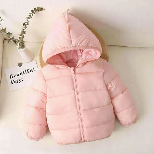 1 6 Years Kids Girls Boys Winter Hooded Coats  Fashion