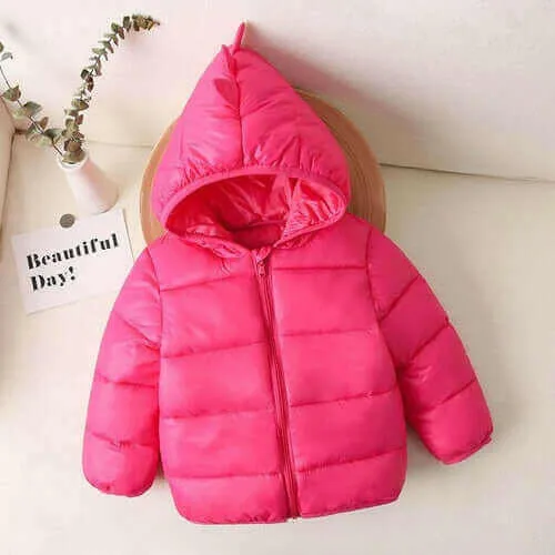 1 6 Years Kids Girls Boys Winter Hooded Coats  Fashion