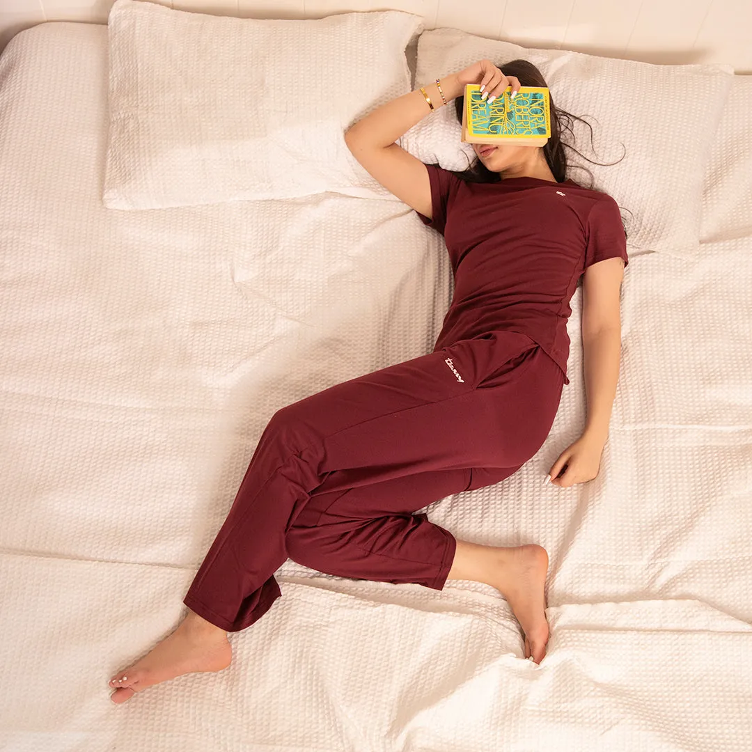 24/7 Women's Pyjamas - Maroon