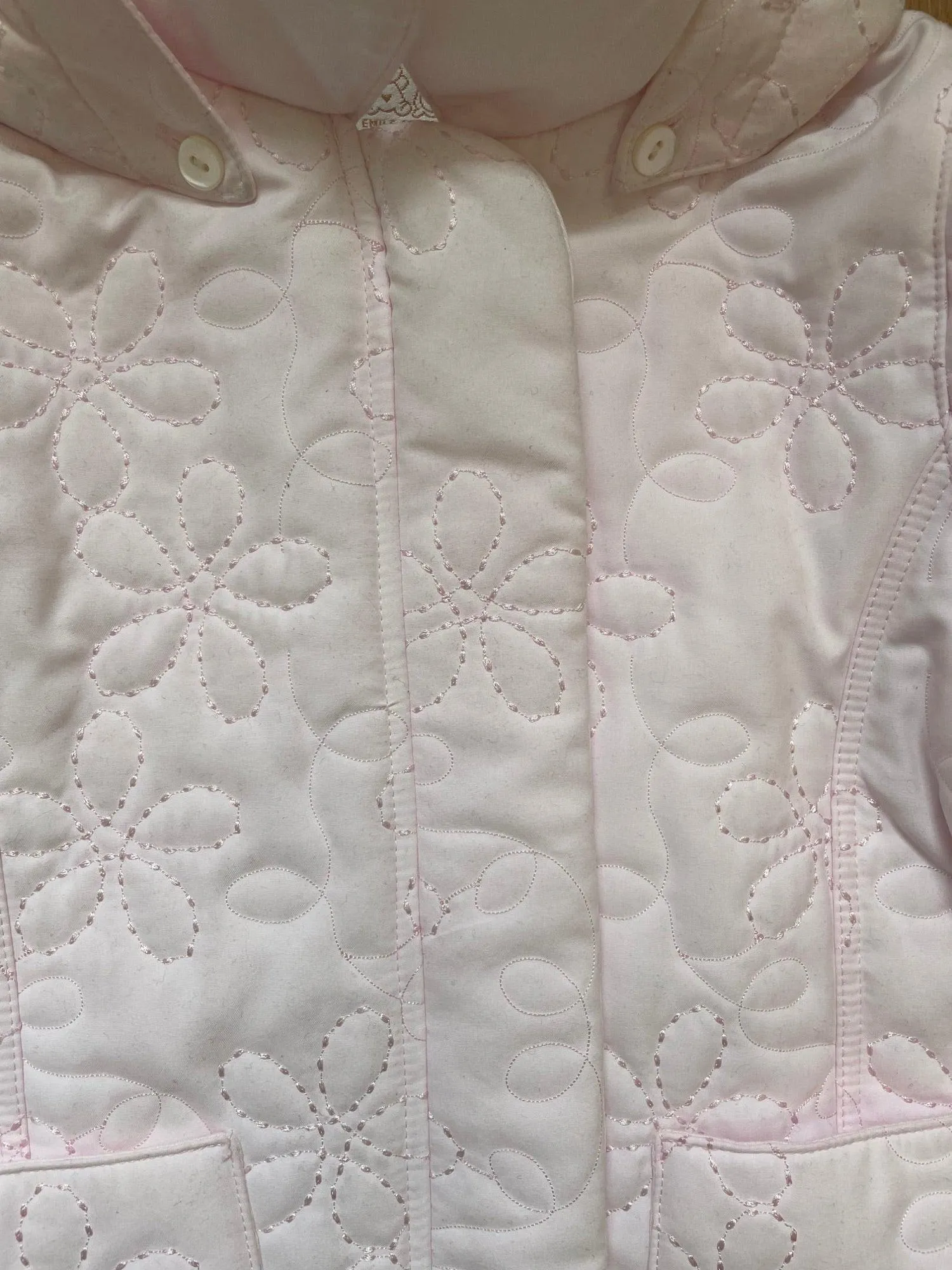 Baby Girls Pink Daisy Jacket