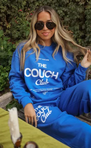 charlie southern: couch club sweatshirt - royal