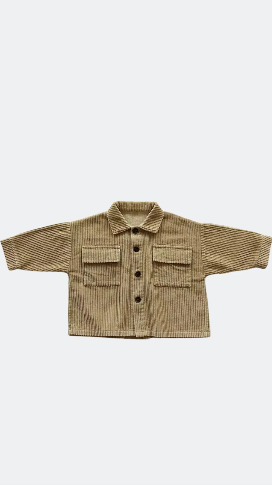 Corduroy Beige Shirt