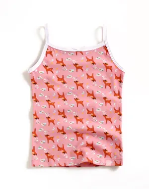 Dream Deer Pattern Tank Top