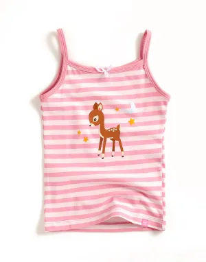 Dream Deer Stripe Tank Top