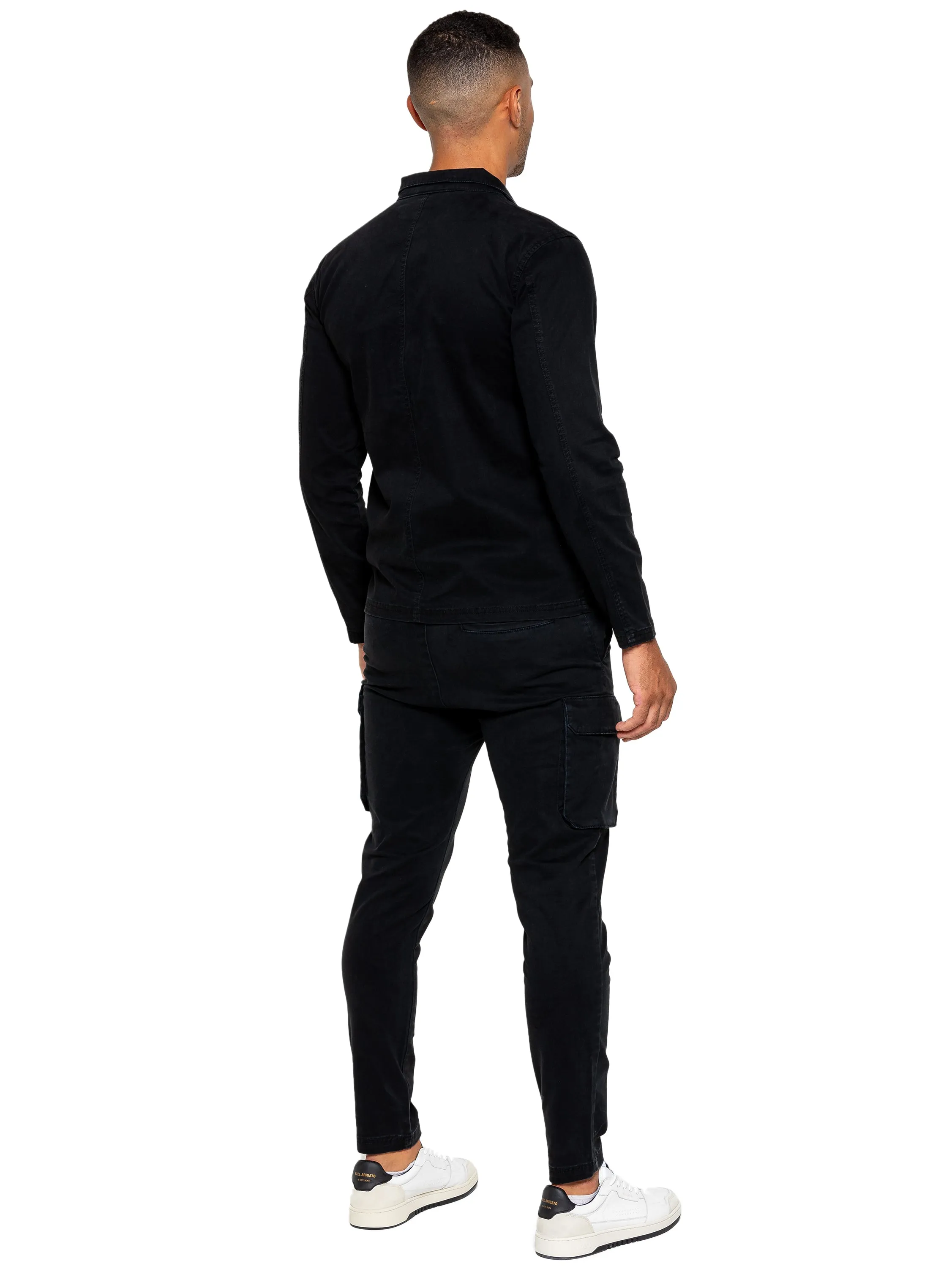 Enzo | Mens Cargo Trousers