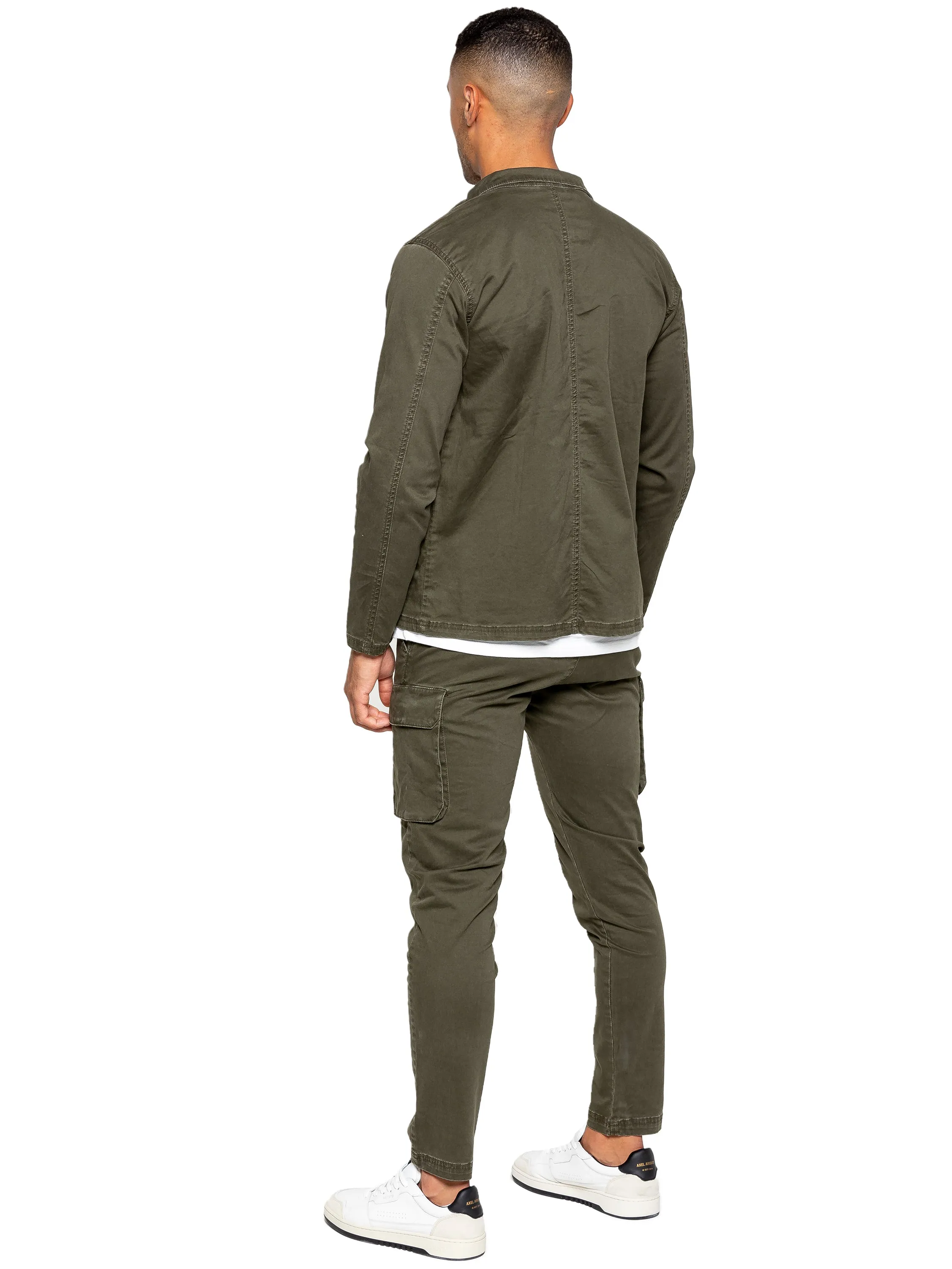 Enzo | Mens Cargo Trousers