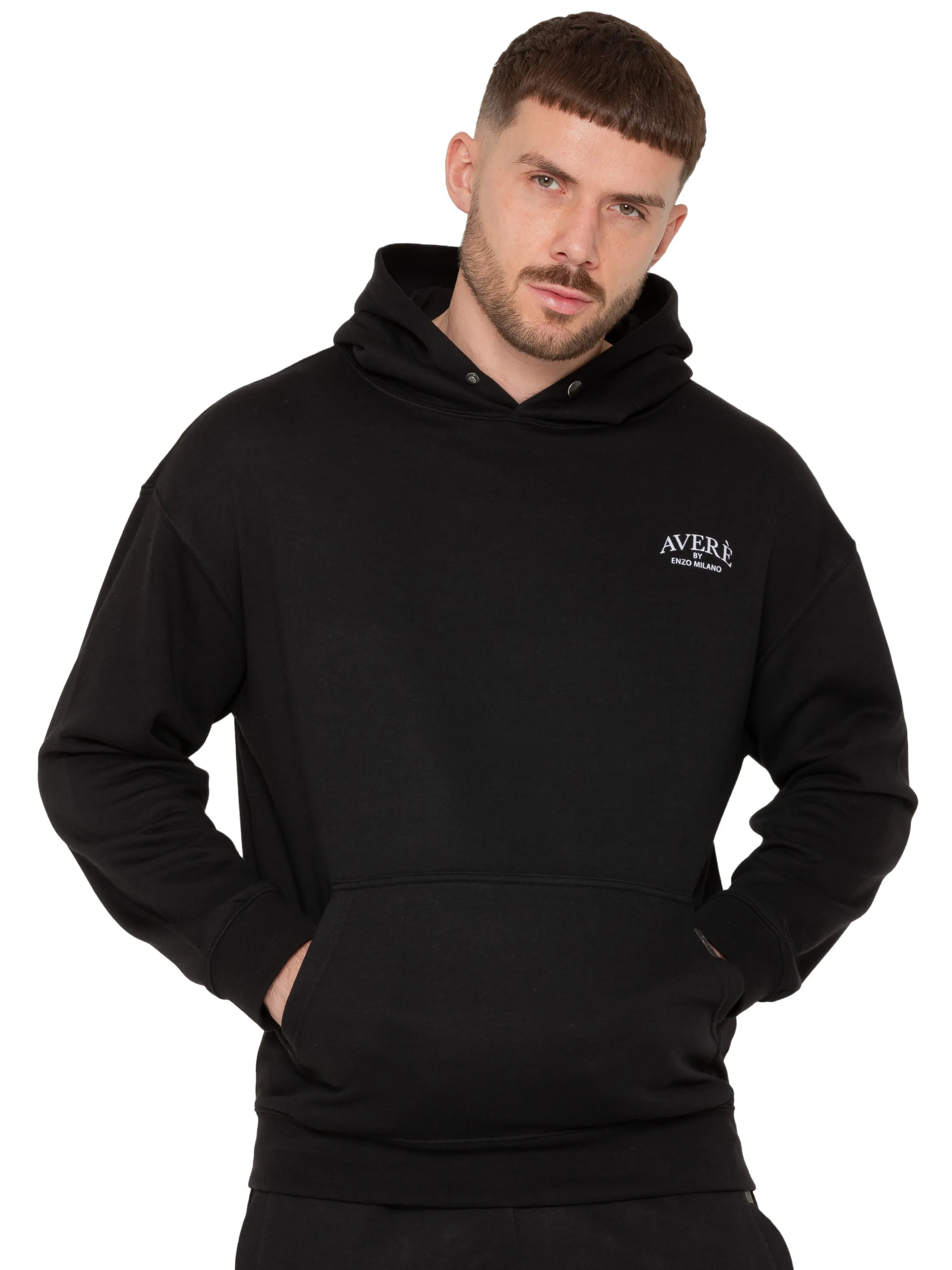 Enzo Milano | Mens Oversized Hoodie