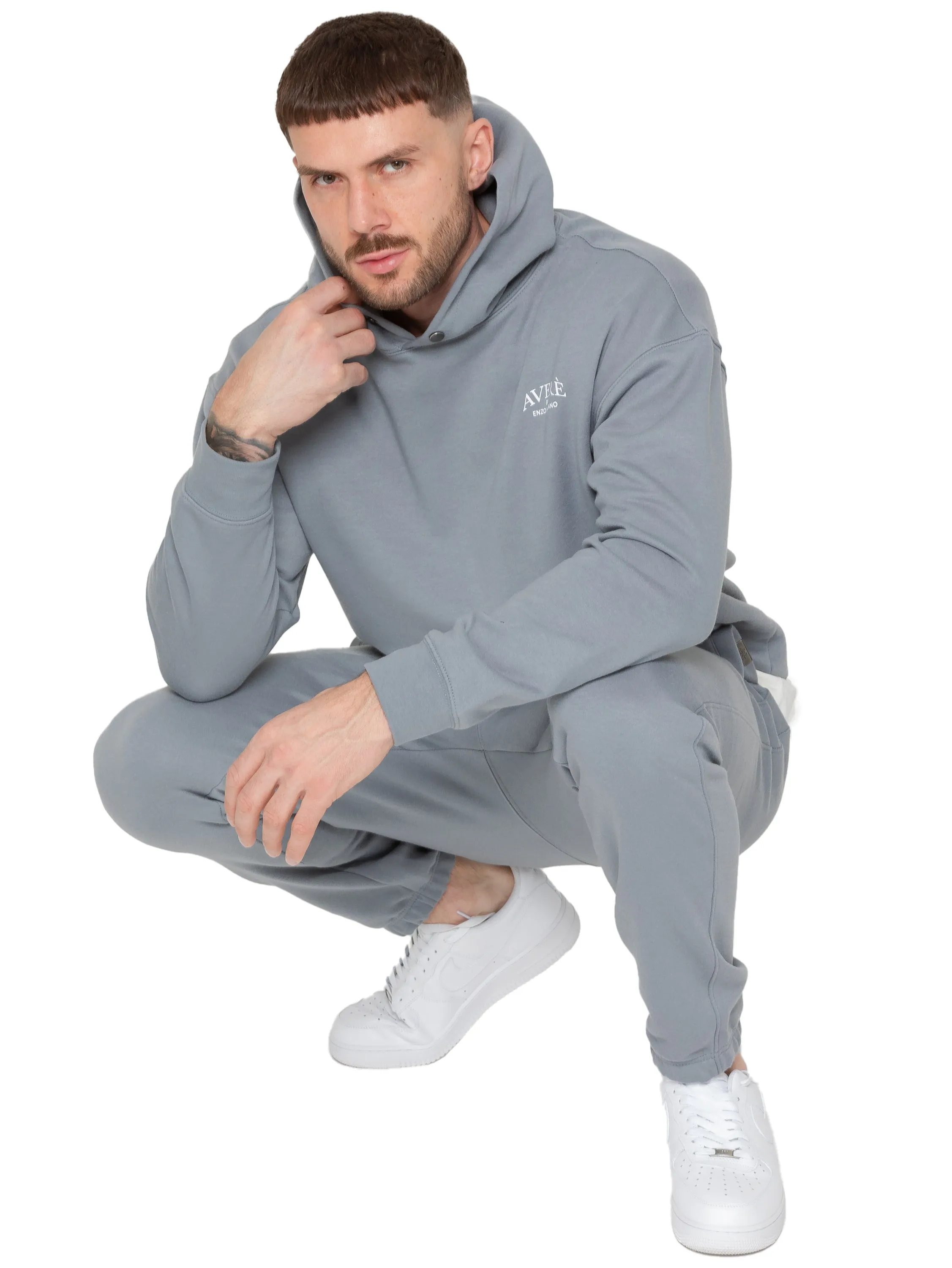 Enzo Milano | Mens Oversized Hoodie