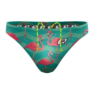 Flock of Flamingos Waterpolo Brief Swimwear