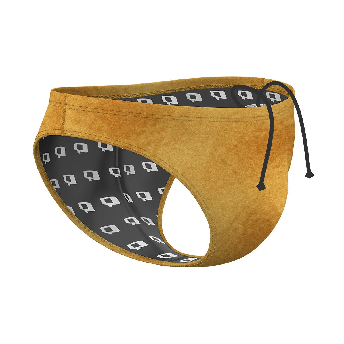 Golden Foil - Waterpolo Brief Swimsuit