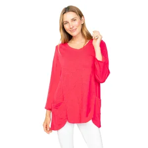 Habitat Peruvian Cotton Pebble V-Neck Tunic- 27637