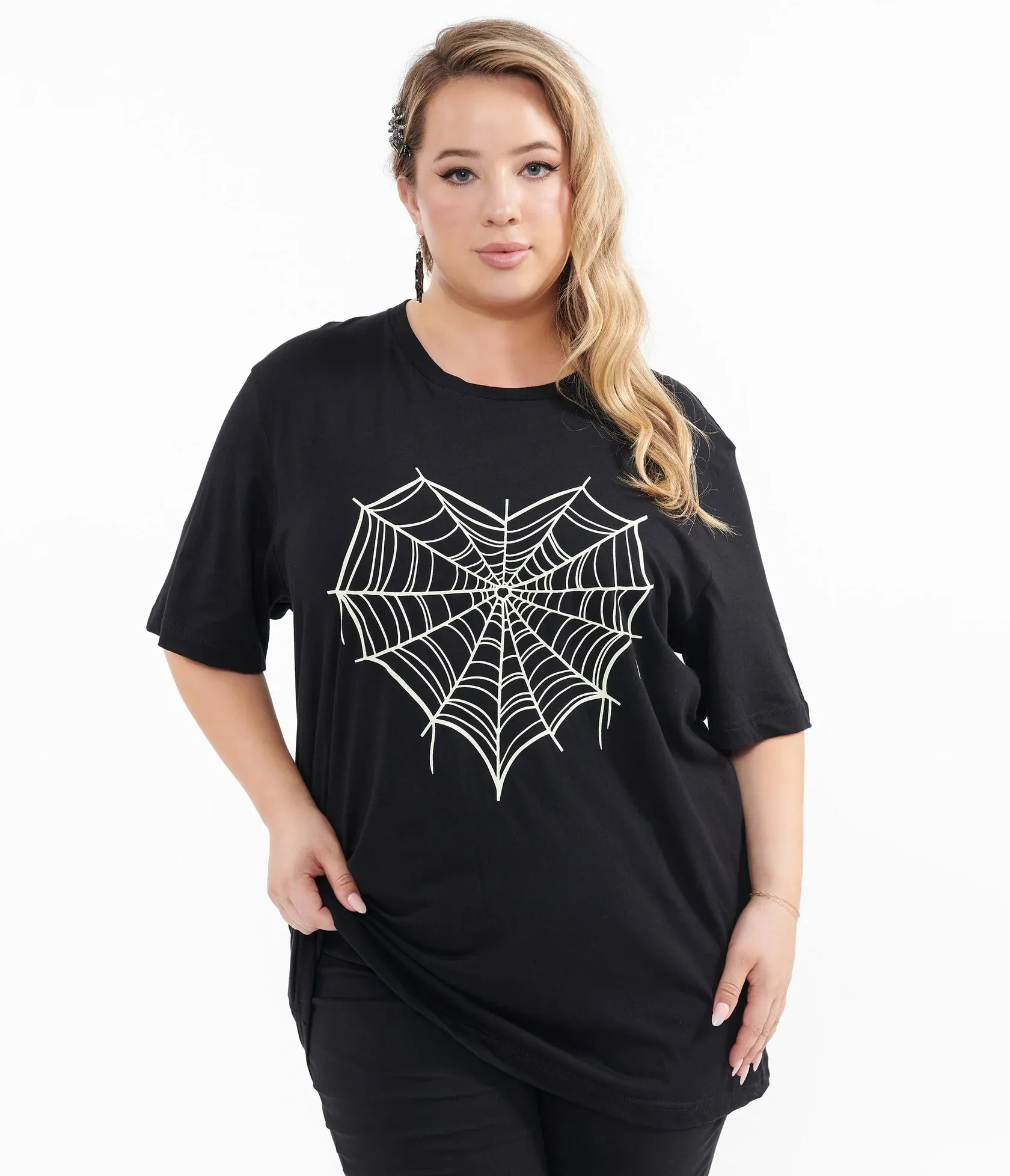 Heart Spider Web Tee - Unisex Shirt