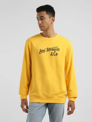 Men's Brand Logo Crew Neck Sweatshirt