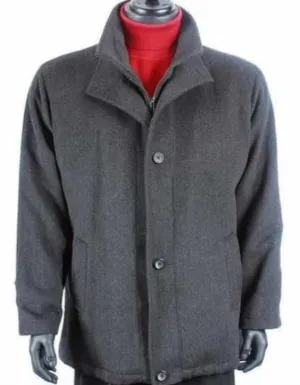 Mens Overcoat - Topcoat For Men - Winter Fabric - men's Fully lined classic fit 1930s Overcoat