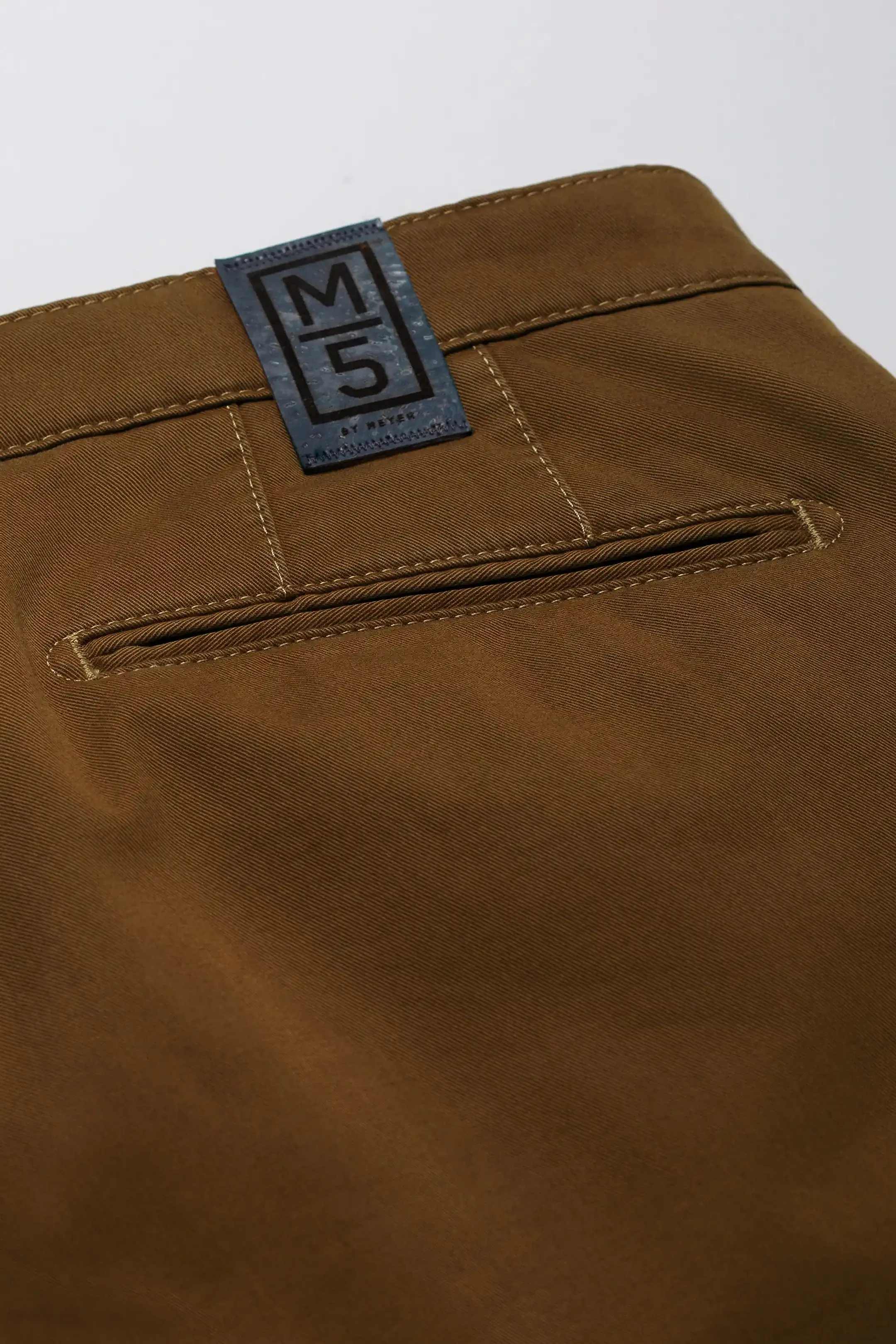 MEYER M5 Jeans - 6001 Soft Stretch Cotton Chinos - Caramel