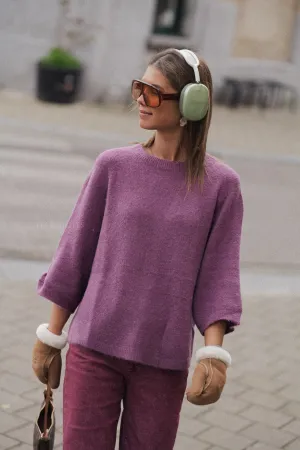 Monica jumper mauve