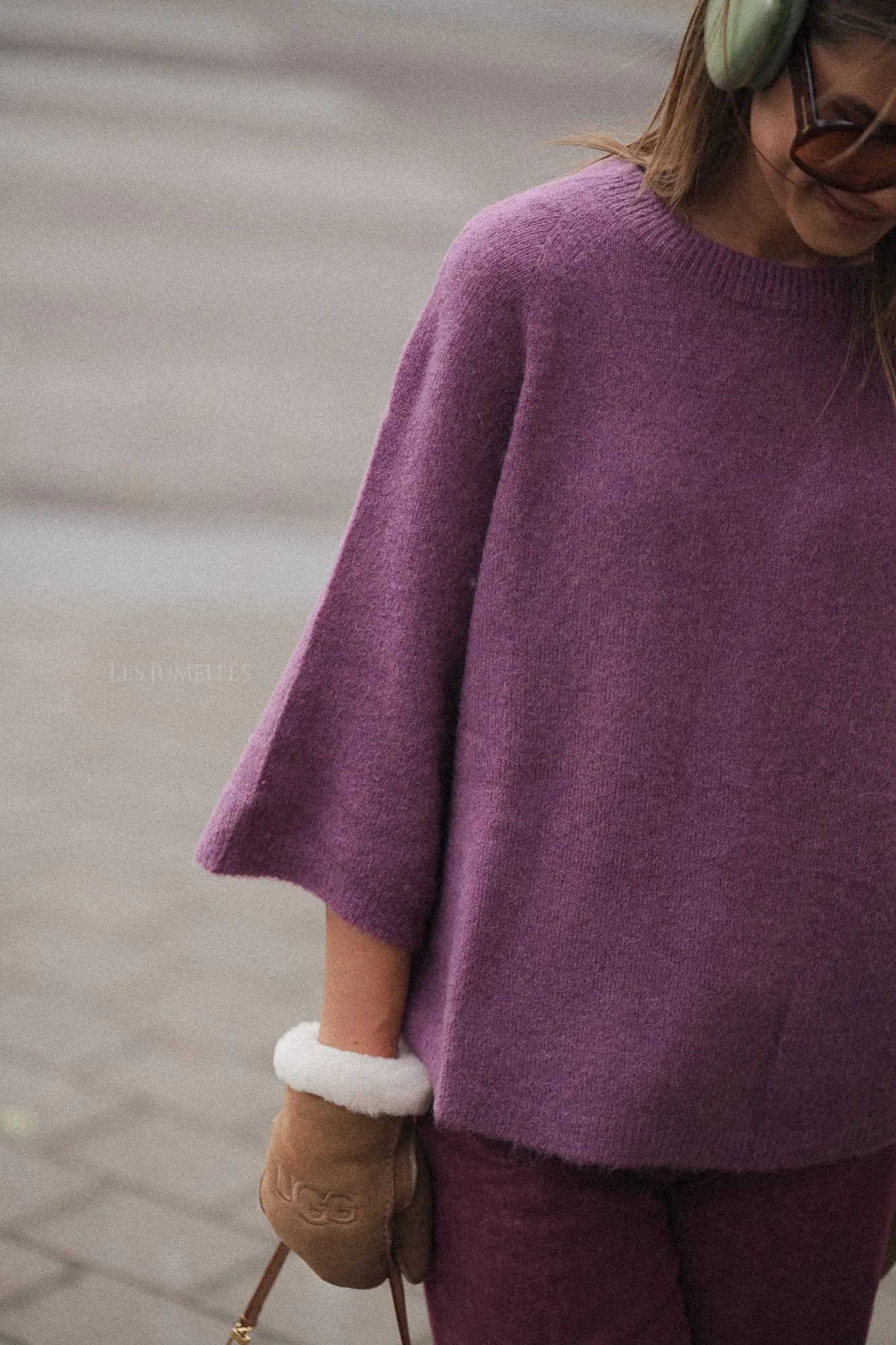 Monica jumper mauve