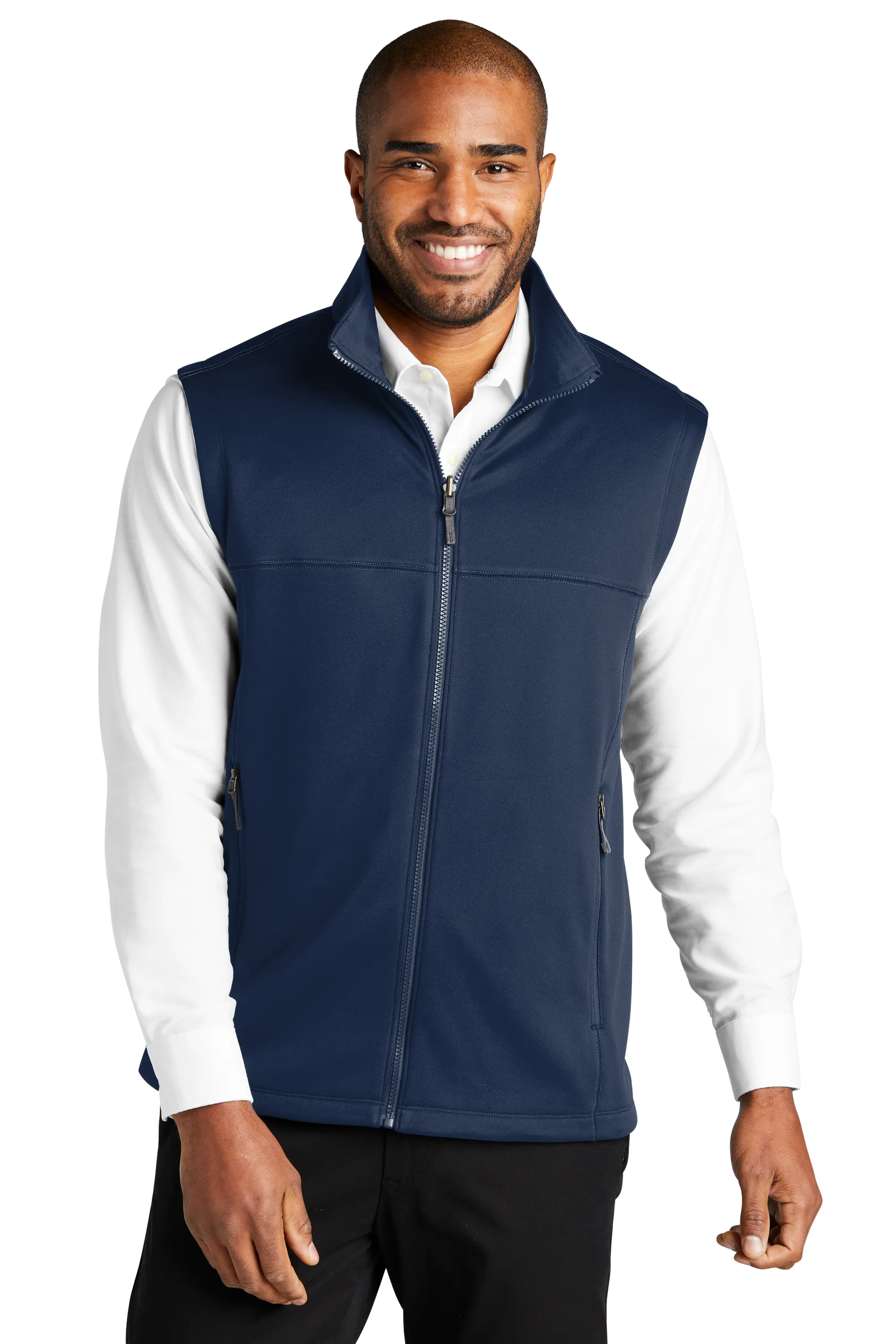 Port Authority® Collective Smooth Fleece Vest - River Blue Navy