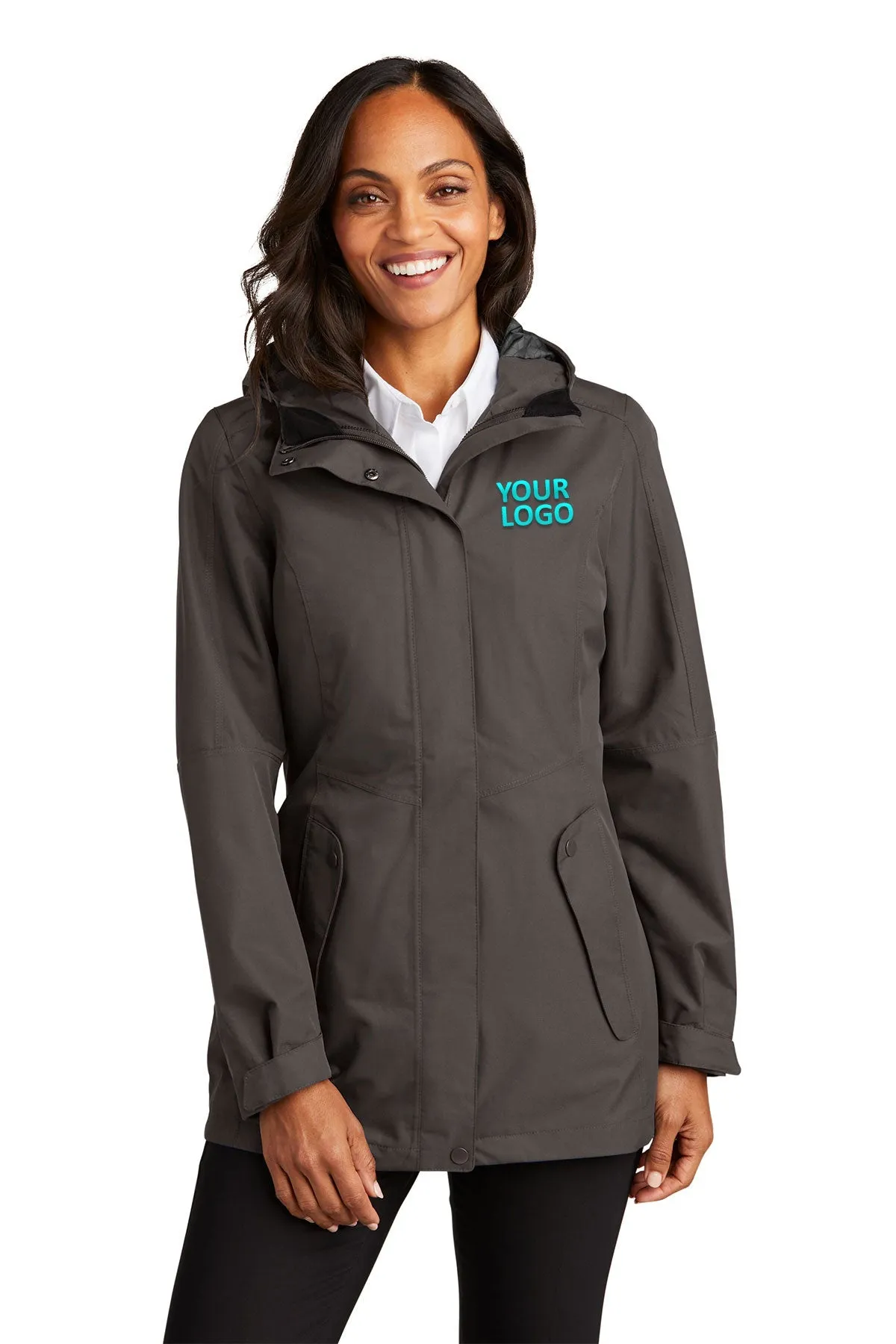 Port Authority Ladies Collective Customized Outer Shell Jackets, Graphite