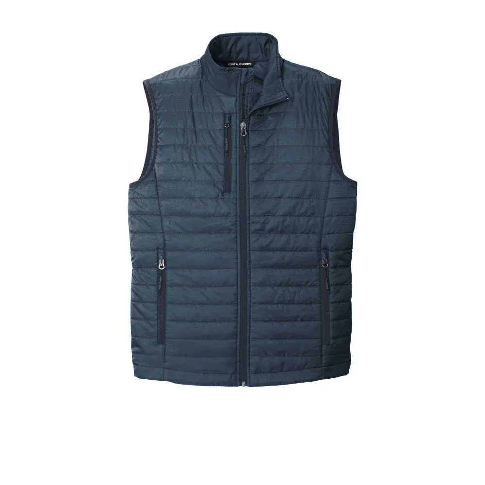 Port Authority® Packable Puffy Vest - Regatta Blue / River Blue Navy