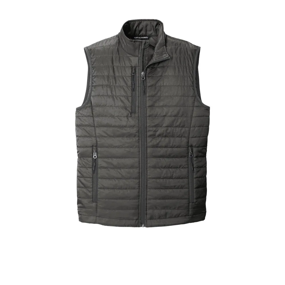 Port Authority® Packable Puffy Vest - Sterling Grey / Graphite