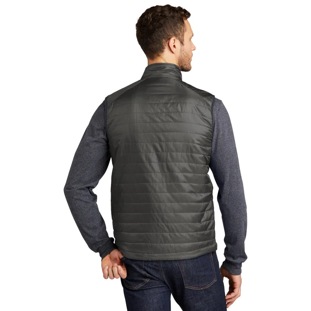 Port Authority® Packable Puffy Vest - Sterling Grey / Graphite