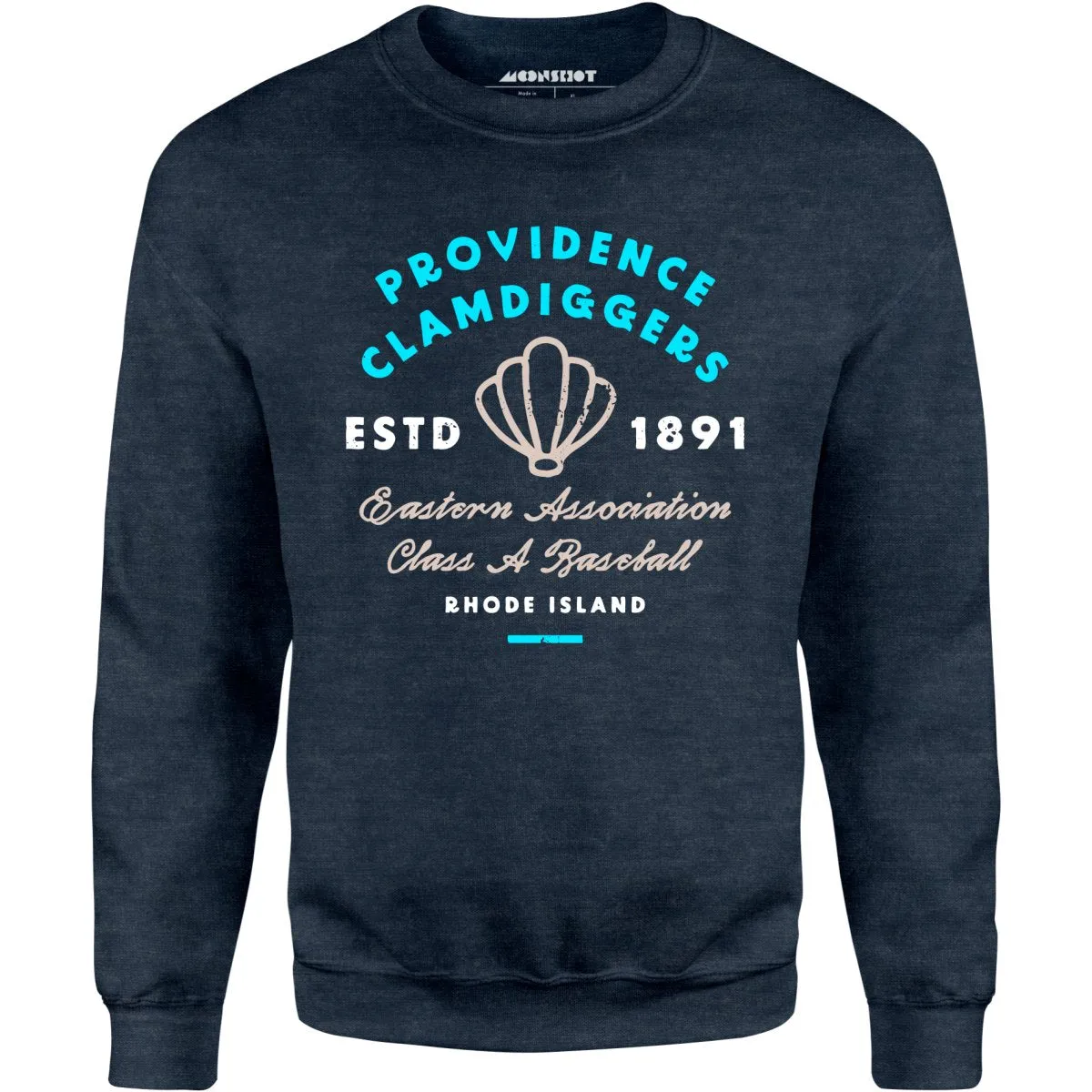 Providence Clamdiggers - Rhode Island - Vintage Defunct Baseball Teams - Unisex Sweatshirt