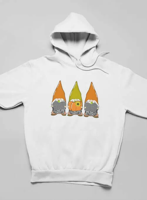 Pumpkin Gnomes Fall Hoodie