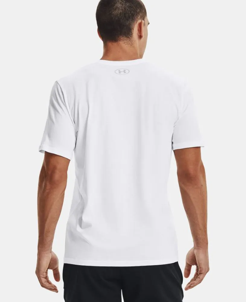 S/S UA Sportstyle Logo in White by Under Armour