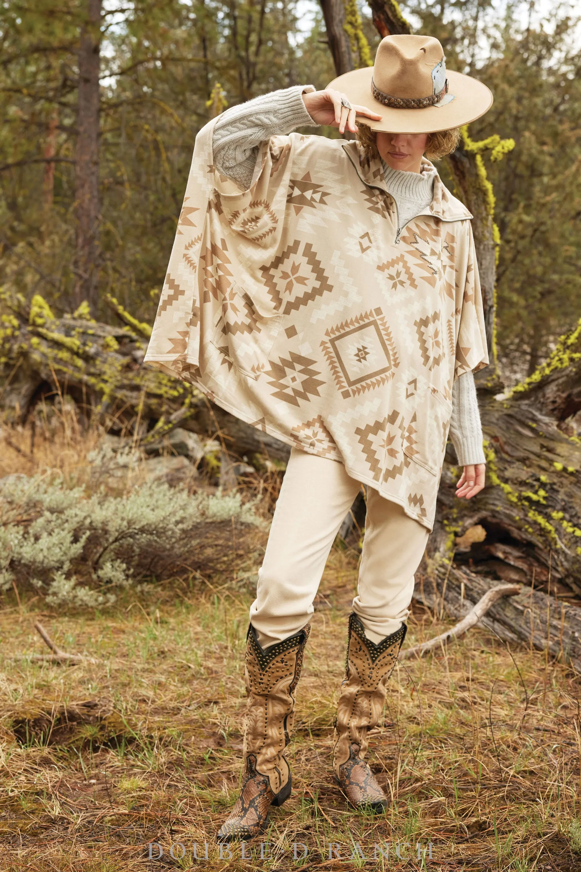 Top, Mesa Sunrise Poncho