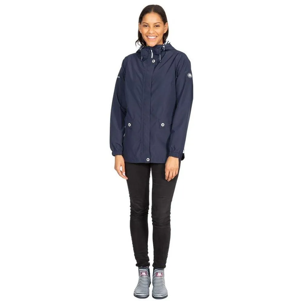 Trespass L Navy Flourish Waterproof Jacket