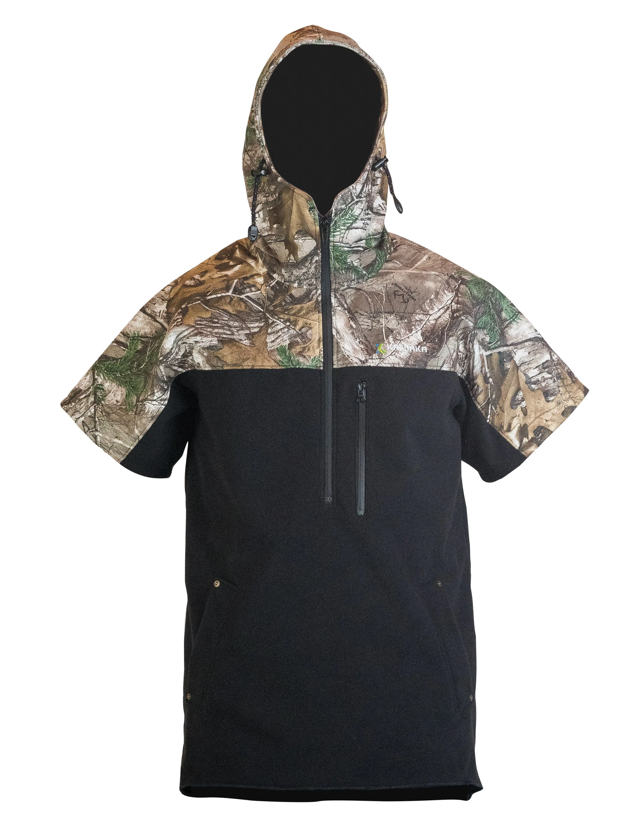 Weathershield Camo Short Sleeve Hoodie